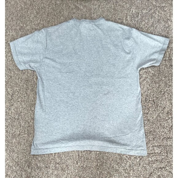 VTG Tommy Hilfiger Pocket T-Shirt Mens S Gray Embroidered 90s Made in USA - Picture 2 of 6